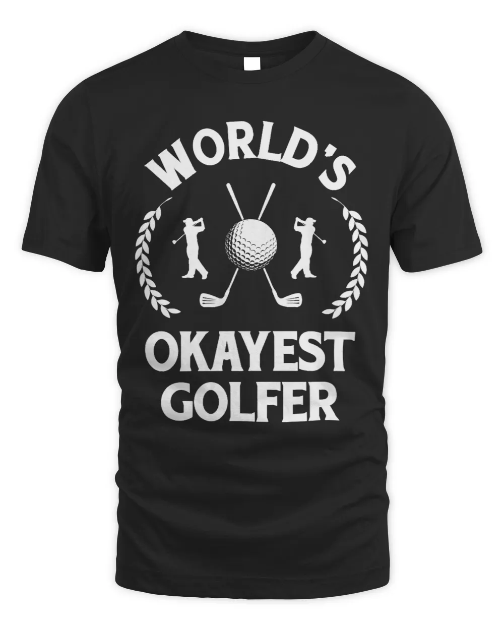 Vintage World´s Okayest Golfer Golfing Golfer Golf Player