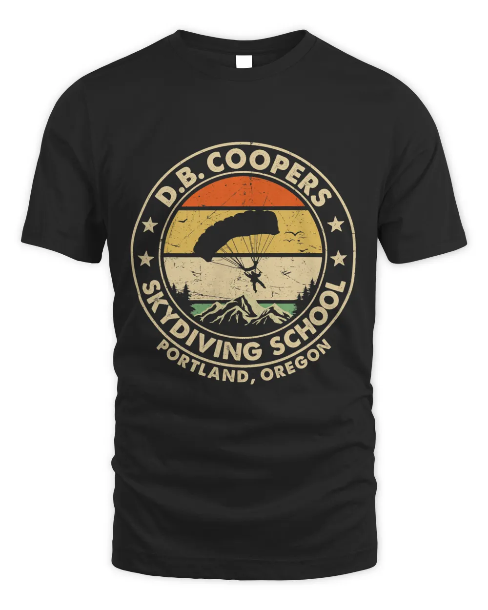 D. B. Coopers Skydiving School Portland Oregon Vintage 2