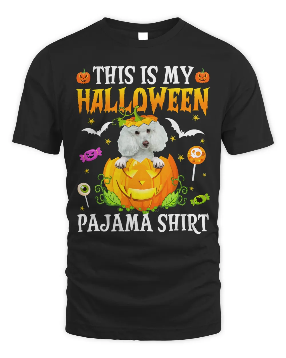 Poodles This Is My Halloween Poodle Dog Pajama Costume 253 Poodle dog