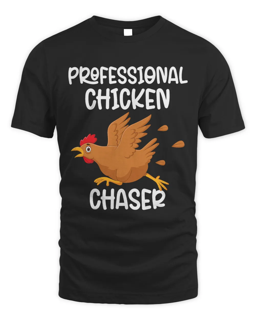 Professional Chicken Chaser Funny Farm Farmer Kids Running 4 8