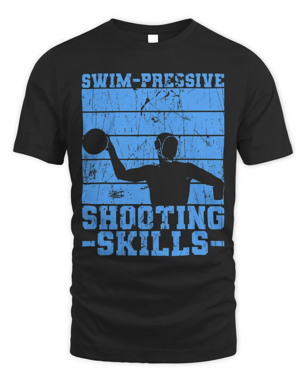 Swimpressive shooting skills Pun for a Water Polo Player