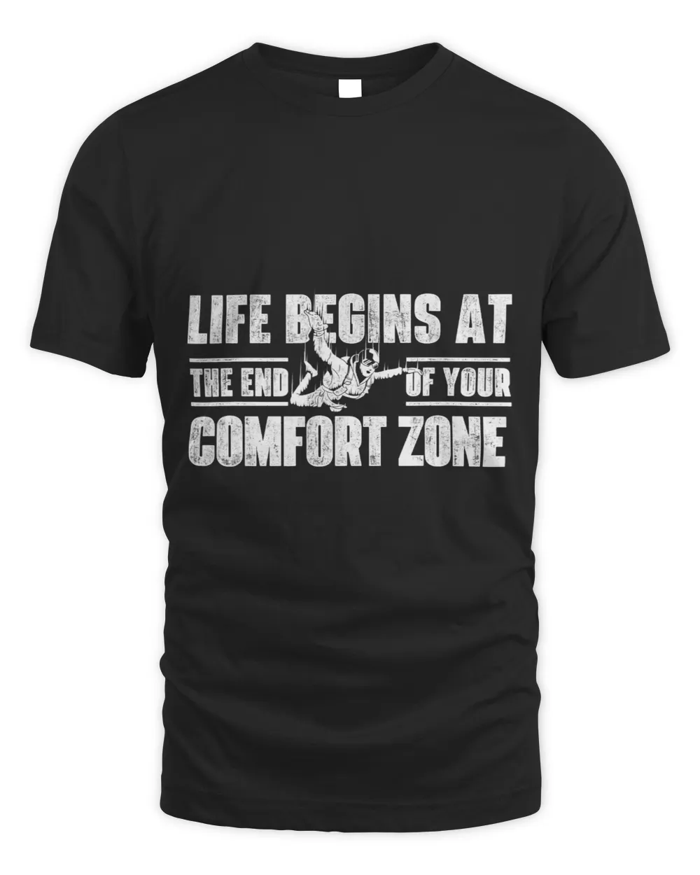 Life Begins At The End Of Your Comfort Zone Skydiving 2