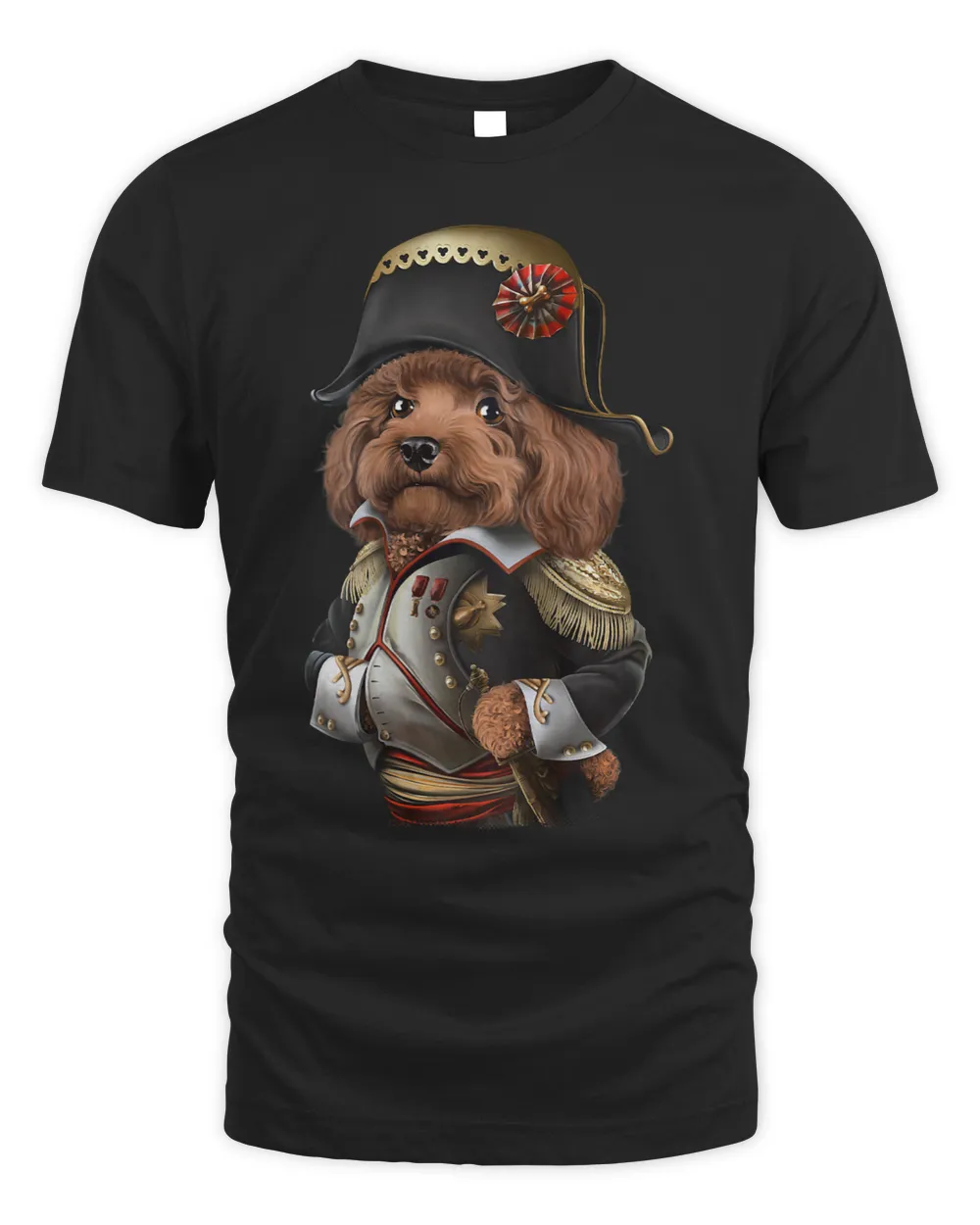 Poodles as Napoleon Bonaparte of France Poodle dog