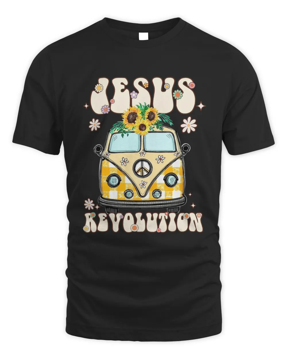Jesus Revolution Yellow Van Car Jesus Gift