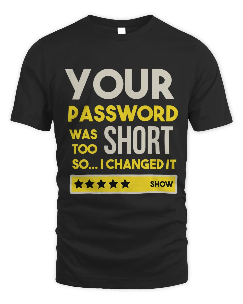 Hacker Funny Hacking Gift Unisex Standard T-Shirt black s
