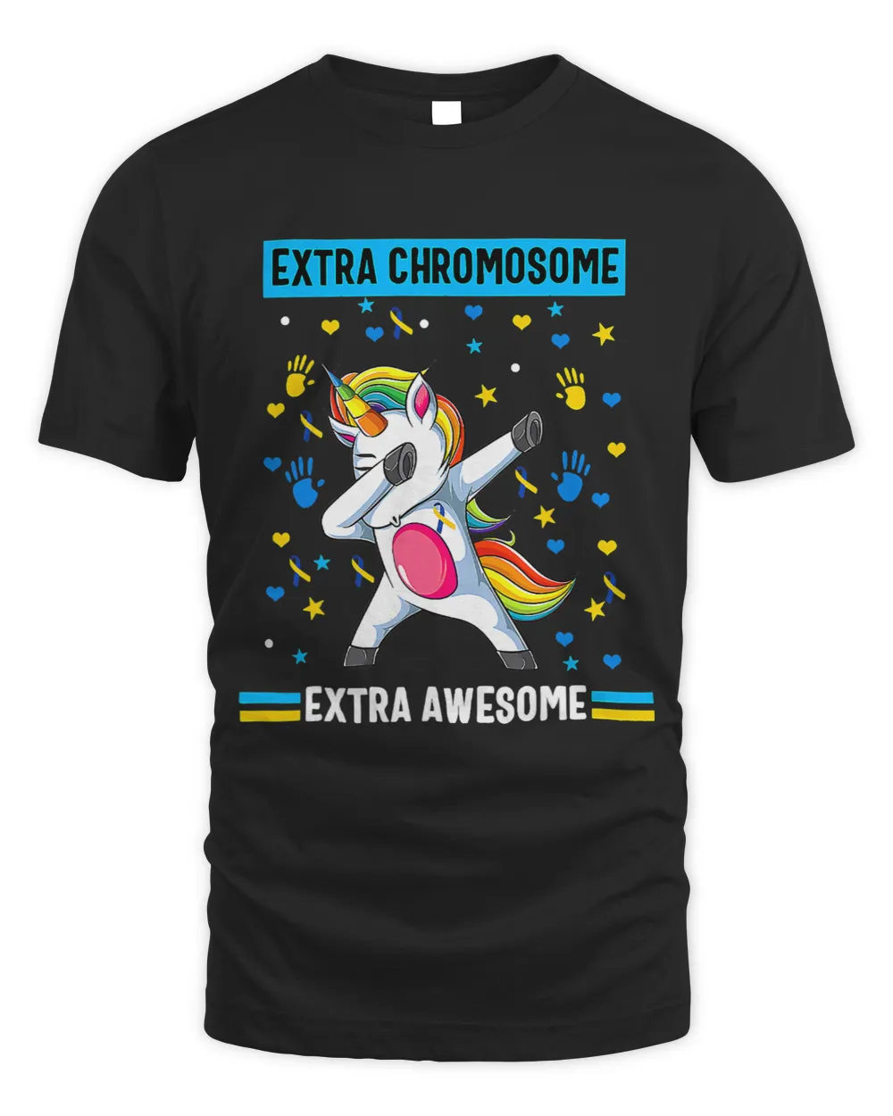 Unicorn Down syndrome awareness extra chromosome ext awesome