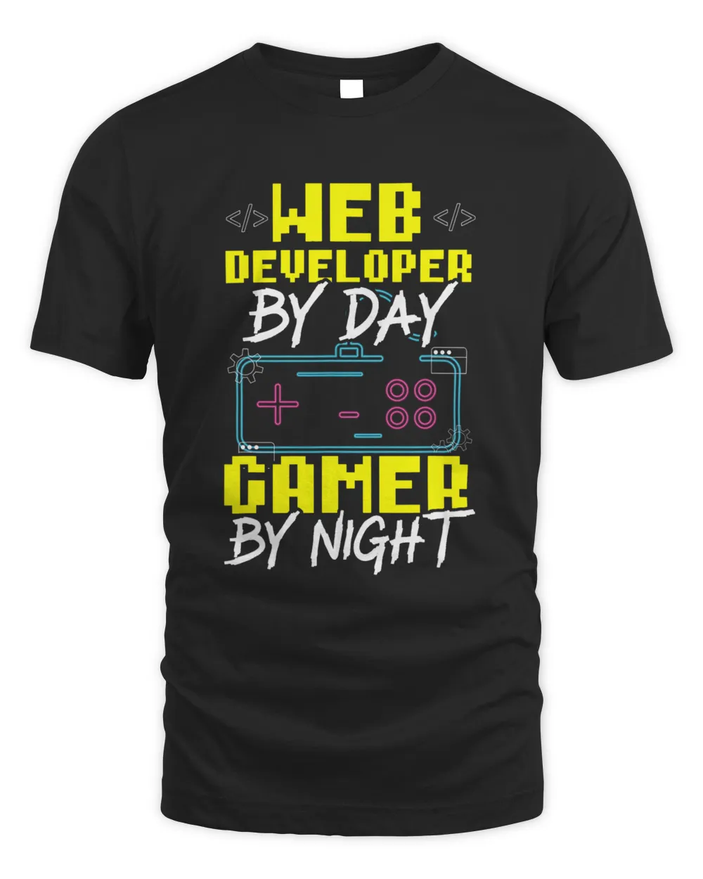 Web Developer By Day Gamer By Night Computer Video Game 1