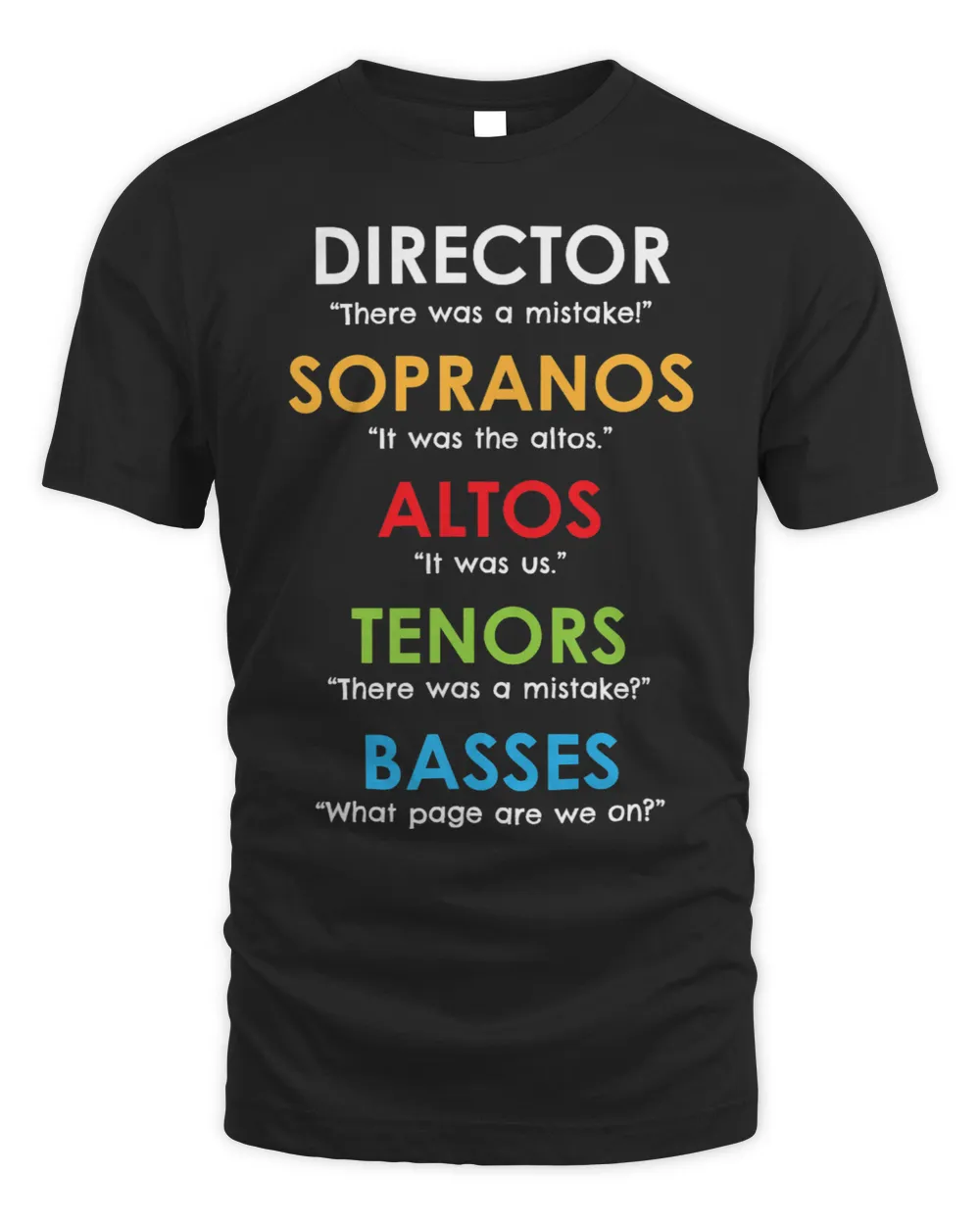Funny Choir Director Gifts Orchestra Soprano Alto Singer