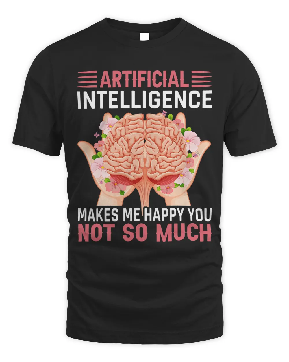 AI Artificial Intelligence Art Machine Learning 2 Unisex Standard T-Shirt black s