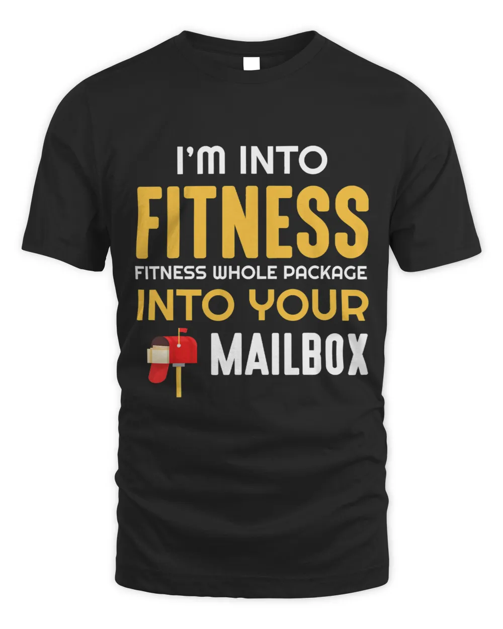 Post Office Worker Mailman Mail Courier Im Into Fitness