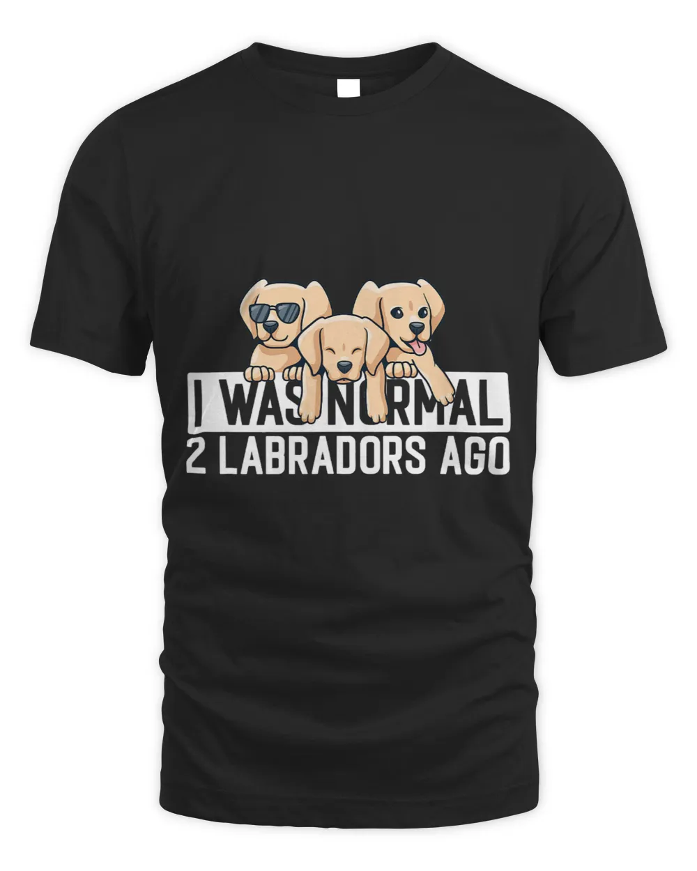 Labrador Lab Dog I was normal two labradors ago
