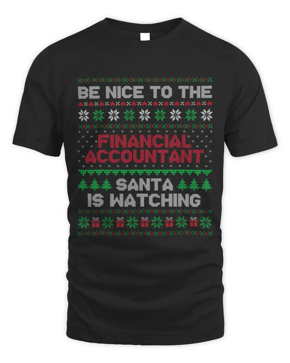 Financial Accountant Gift Financial Accountant Ugly Sweater 1
