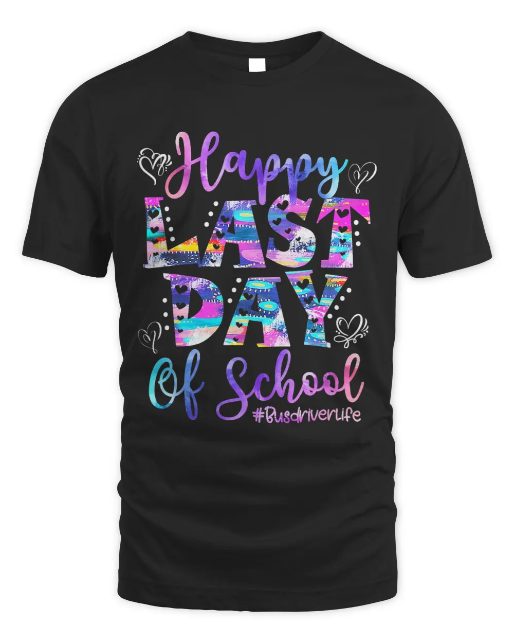 Happy Last Of Day School Bus Driver Teacher Student Parent 1