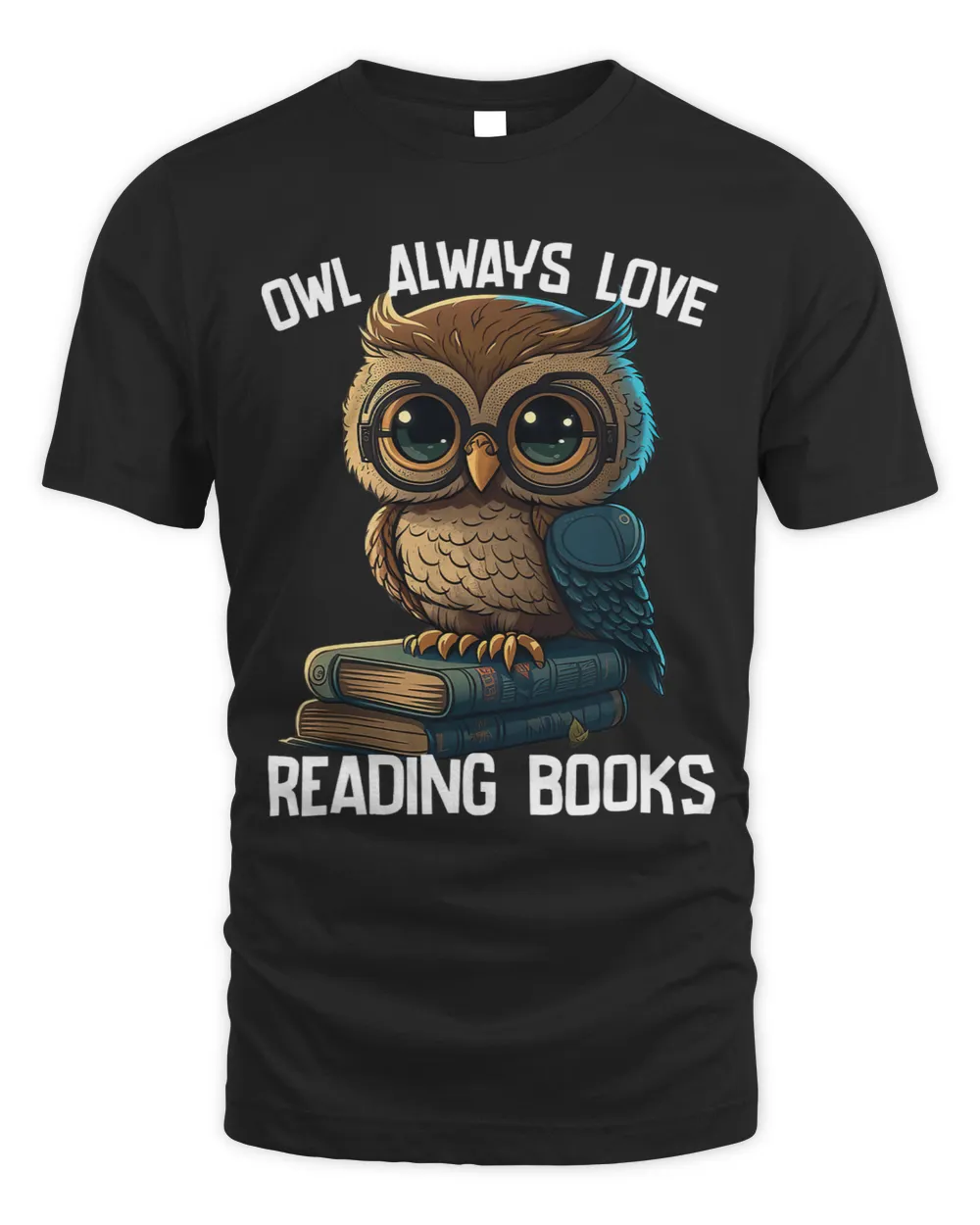 Owl Book Reading Librarian Teacher Funny
