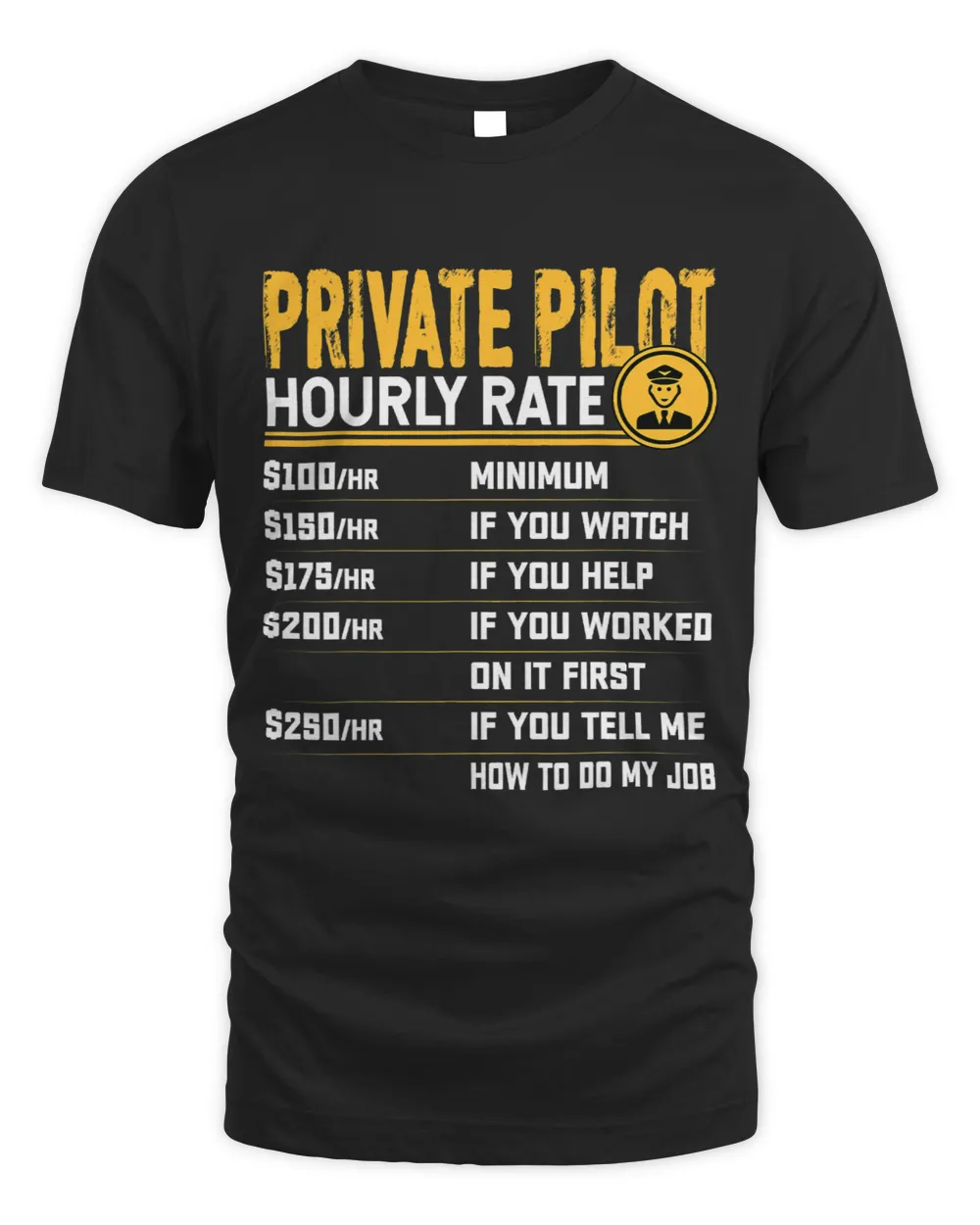 Private Pilot Hourly Rate Airplane Aviation Private Pilot