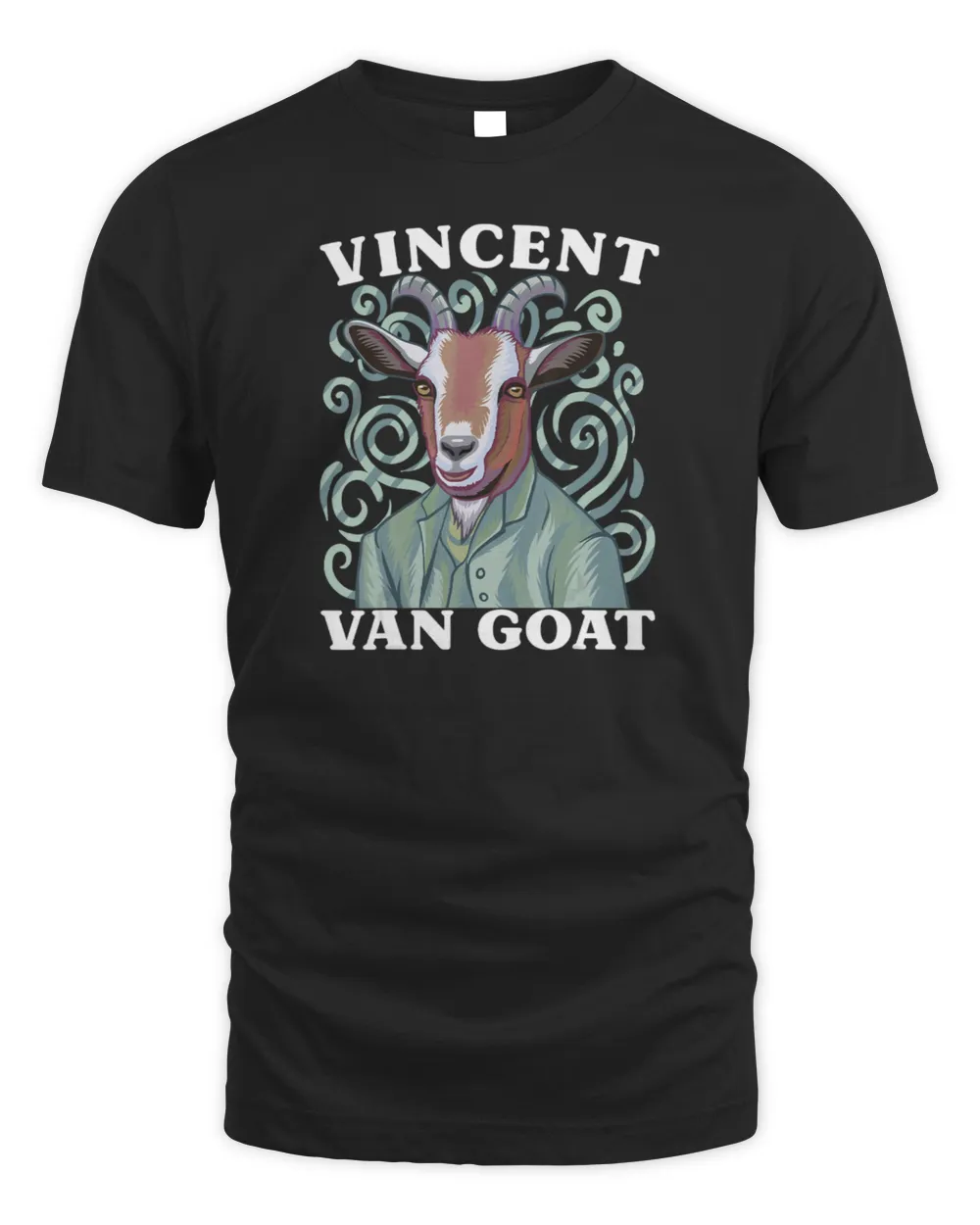 Vincent Van Goat Funny Van Gogh Art Pun Hum
