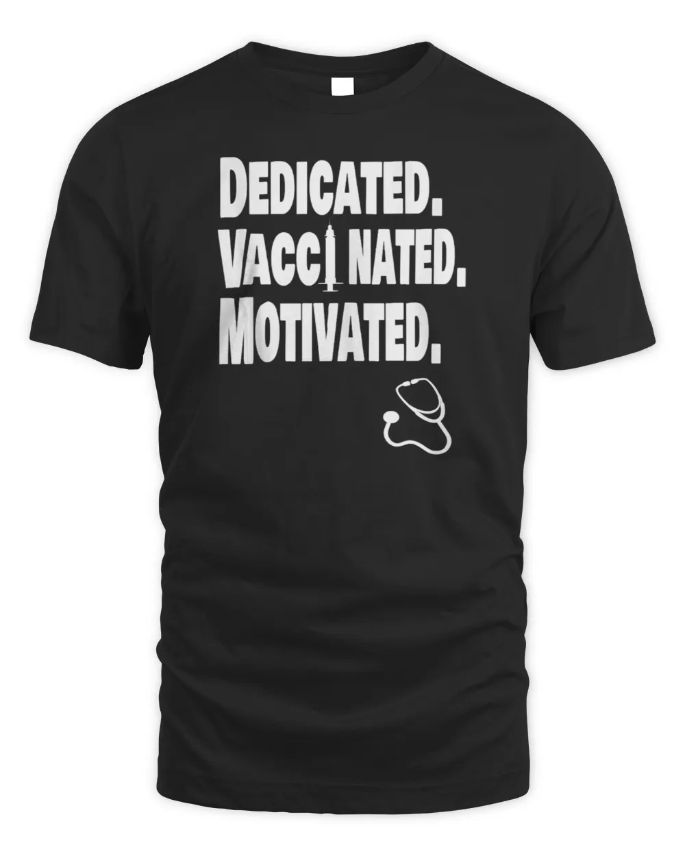 Dedicated Vaccinated Motivated Nurse Doctor