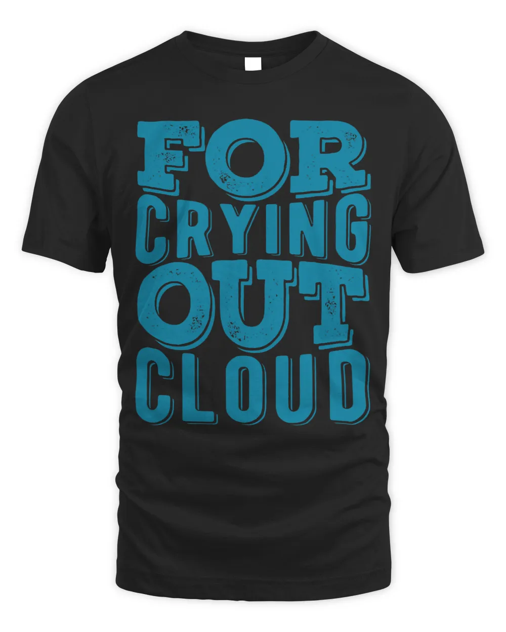 Tornado lover For crying out loud meteorologist Unisex Standard T-Shirt black s