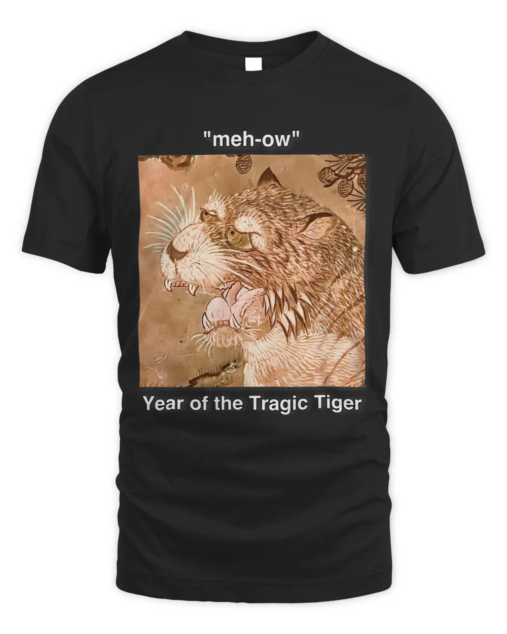 Year of the Tiger Tragic Black Water Melancholy Cat Mehow