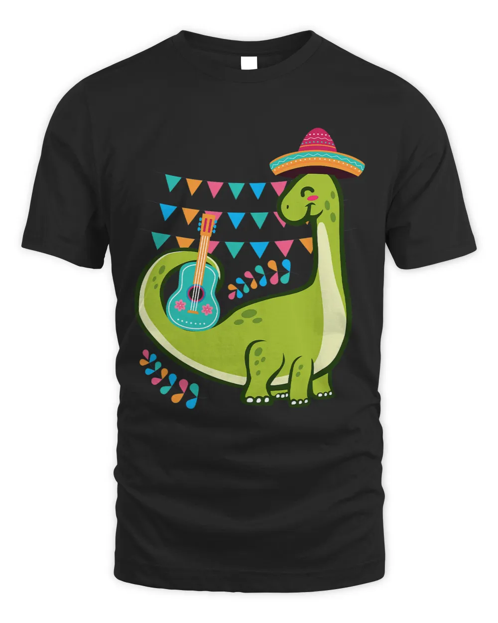 Brontosaurus Dinosaur 5th of May Mexican Cinco de Mayo