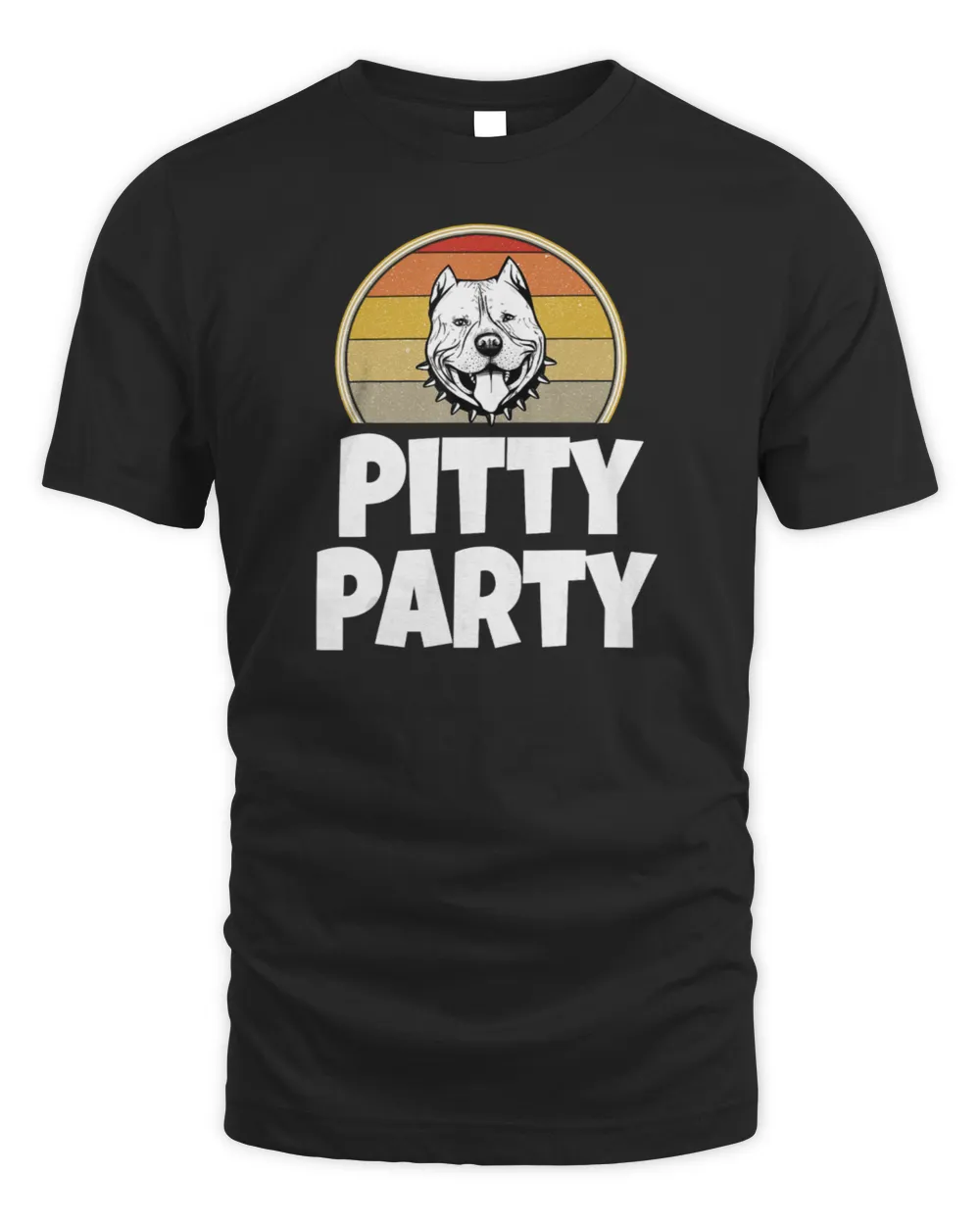 Funny Pitty Party Retro Pitbull Gift Dog
