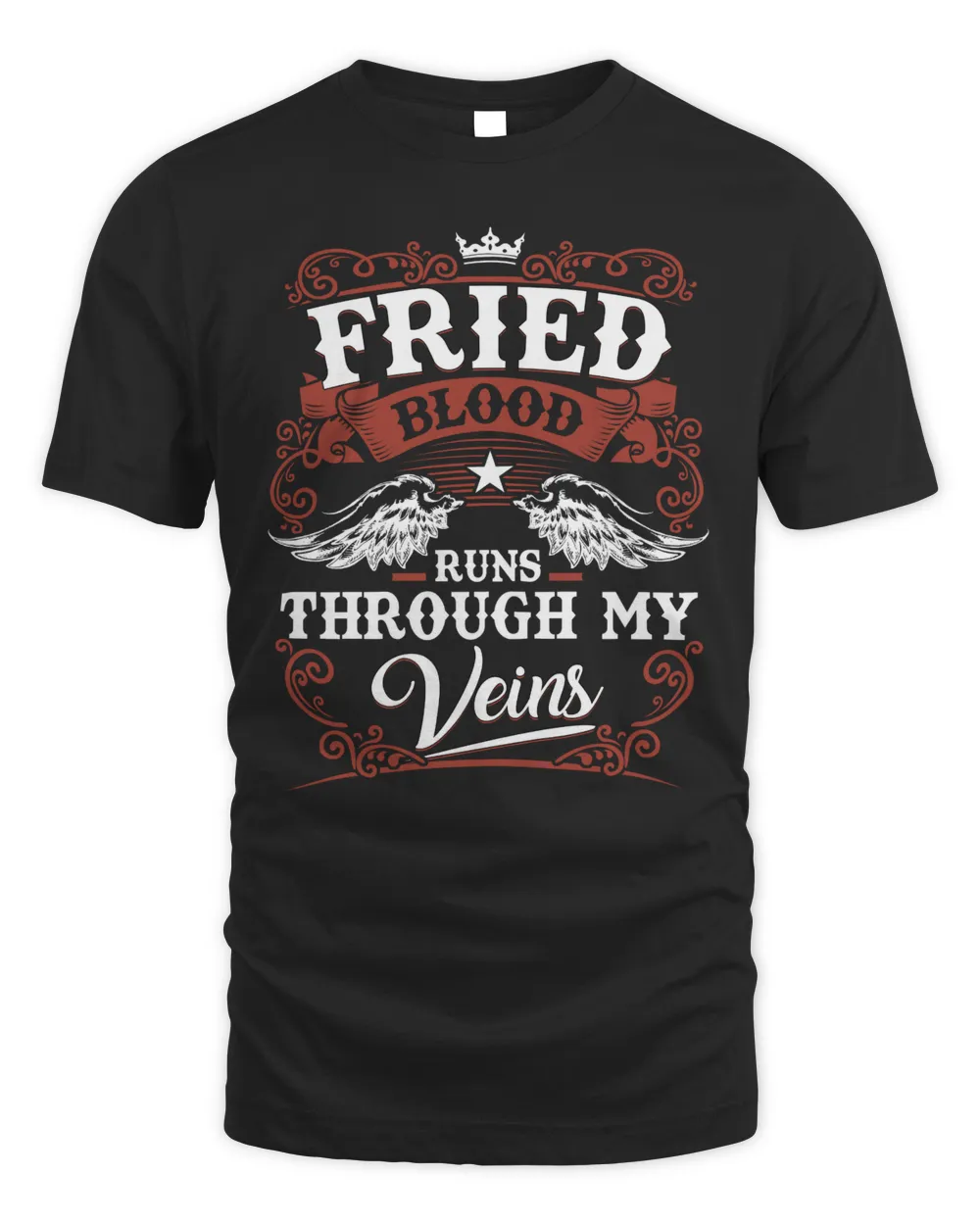 FRIED Unisex Standard T-Shirt black s