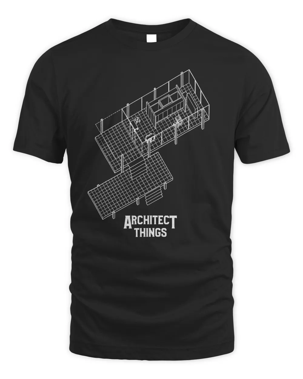 Vintage Retro Architect Architecture Gift T-Shirt