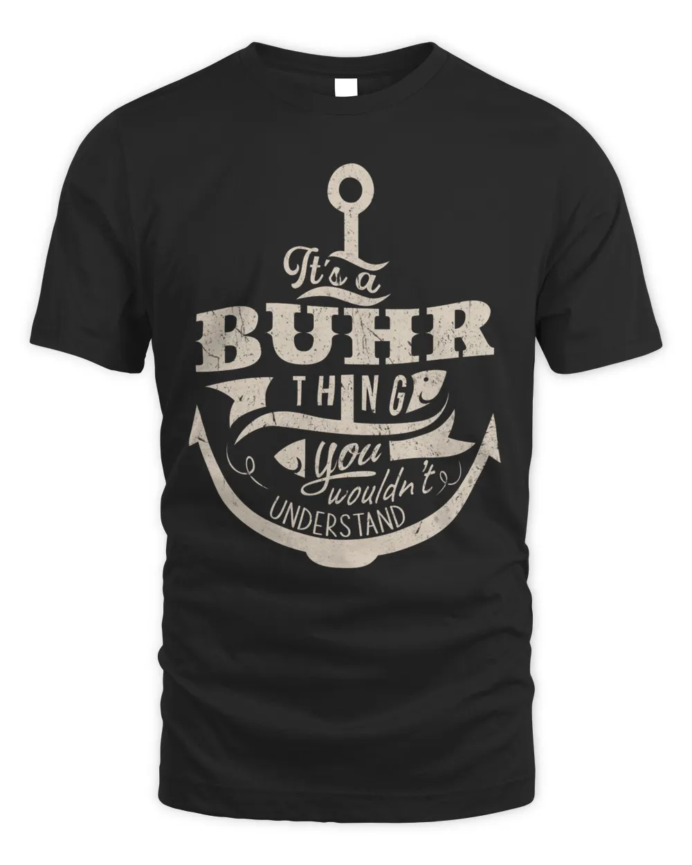 BUHR Unisex Standard T-Shirt black s