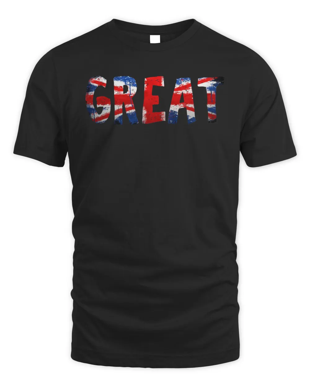 Great Britain is Great Cool Union Jack Flag Art T-Shirt