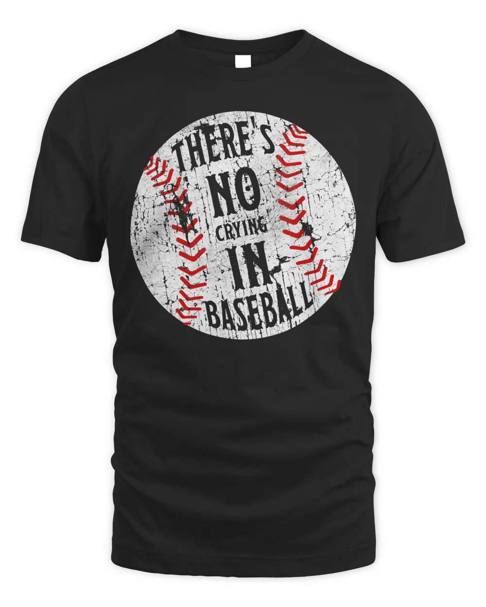 There's No Crying In Baseball I Love Sport Softball Gifts