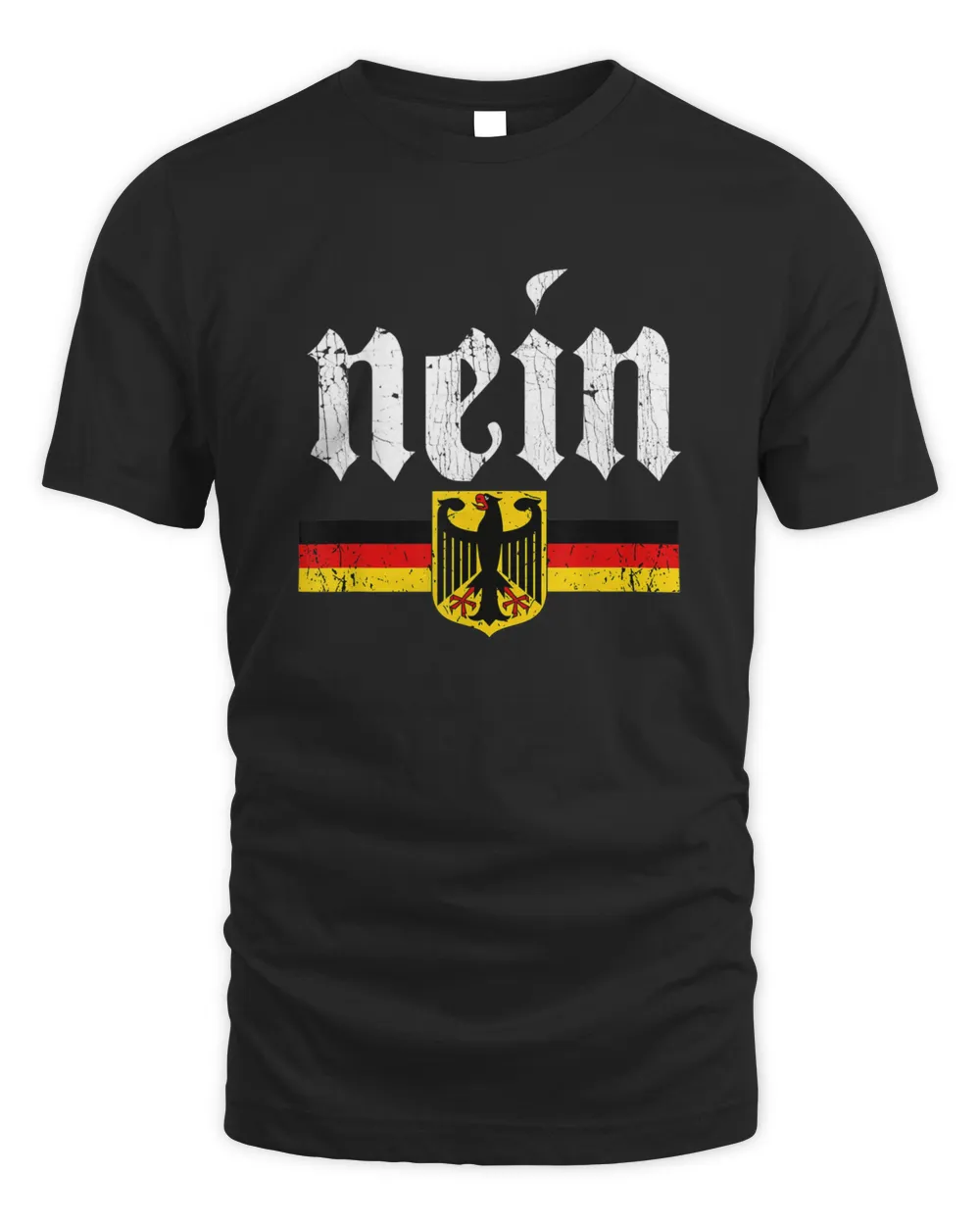 Oktoberfest Nein Shirt Vintage Germany Flag