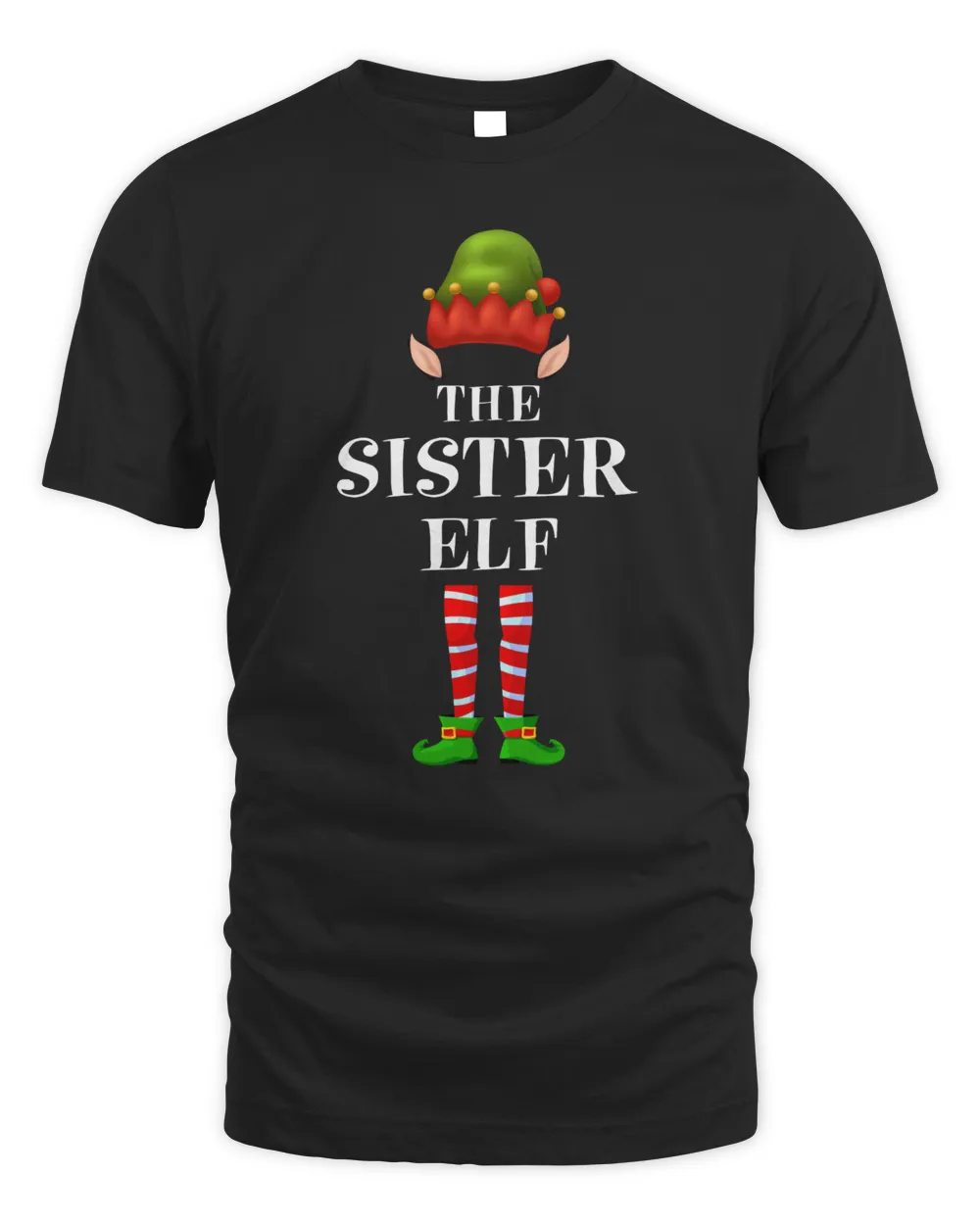 Matching Family Funny The Sister ELF Christmas PJ Group