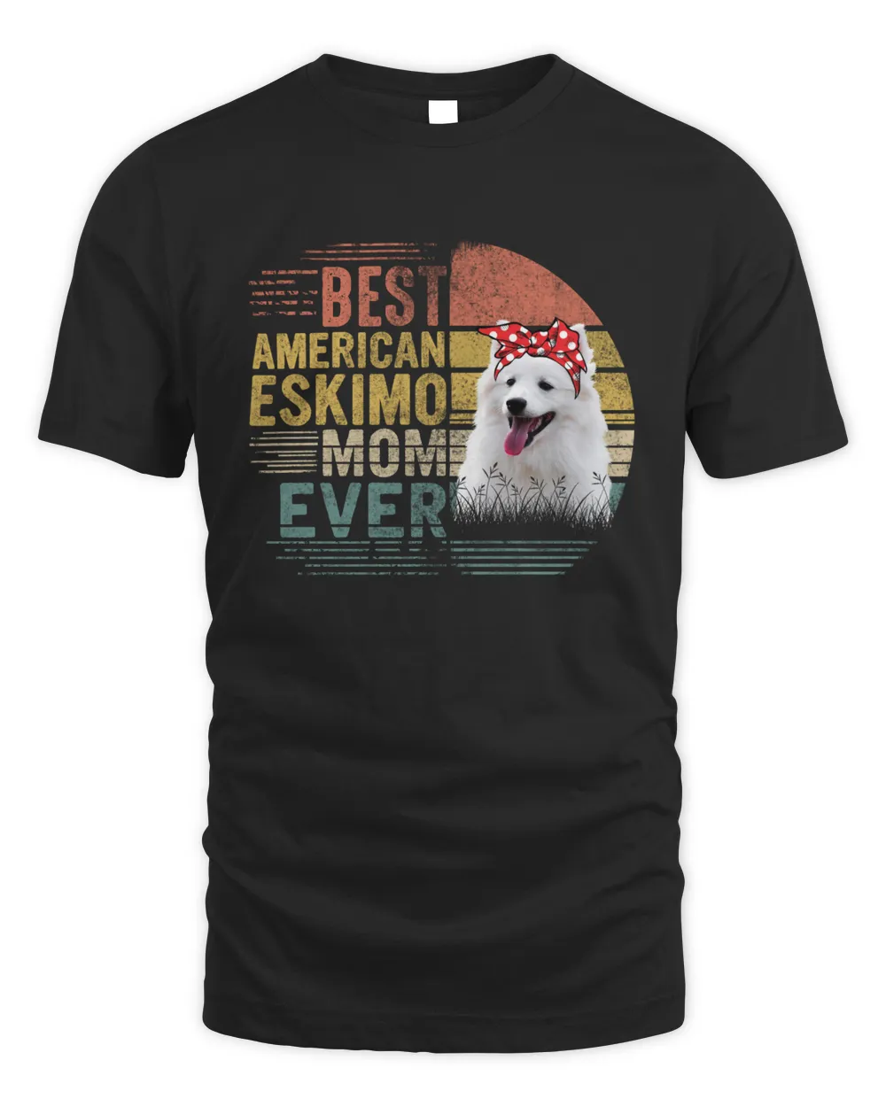 Womens Best American Eskimo Dog Mom Ever Dog Lover Gifts Pet Owner Puppy Mama