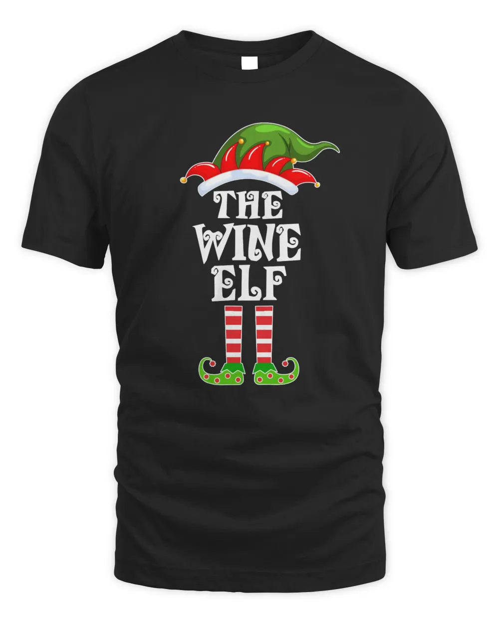 The Wine Elf Family Matching Christmas Party Pajama Xmas Gift