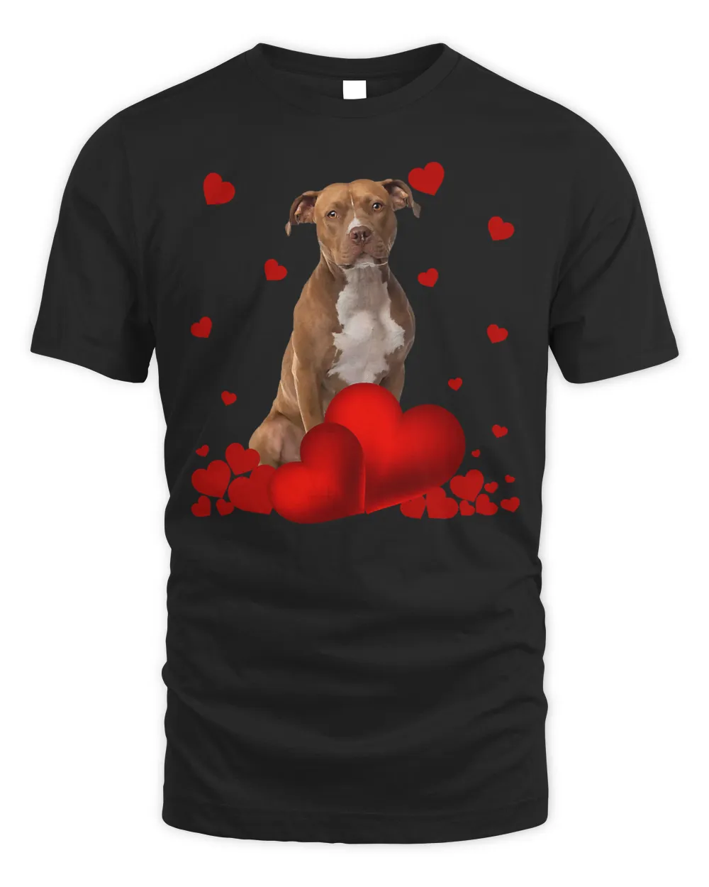 Pitbull Valentines Day Love Hearts Pitbull Dog Puppy Lover 400