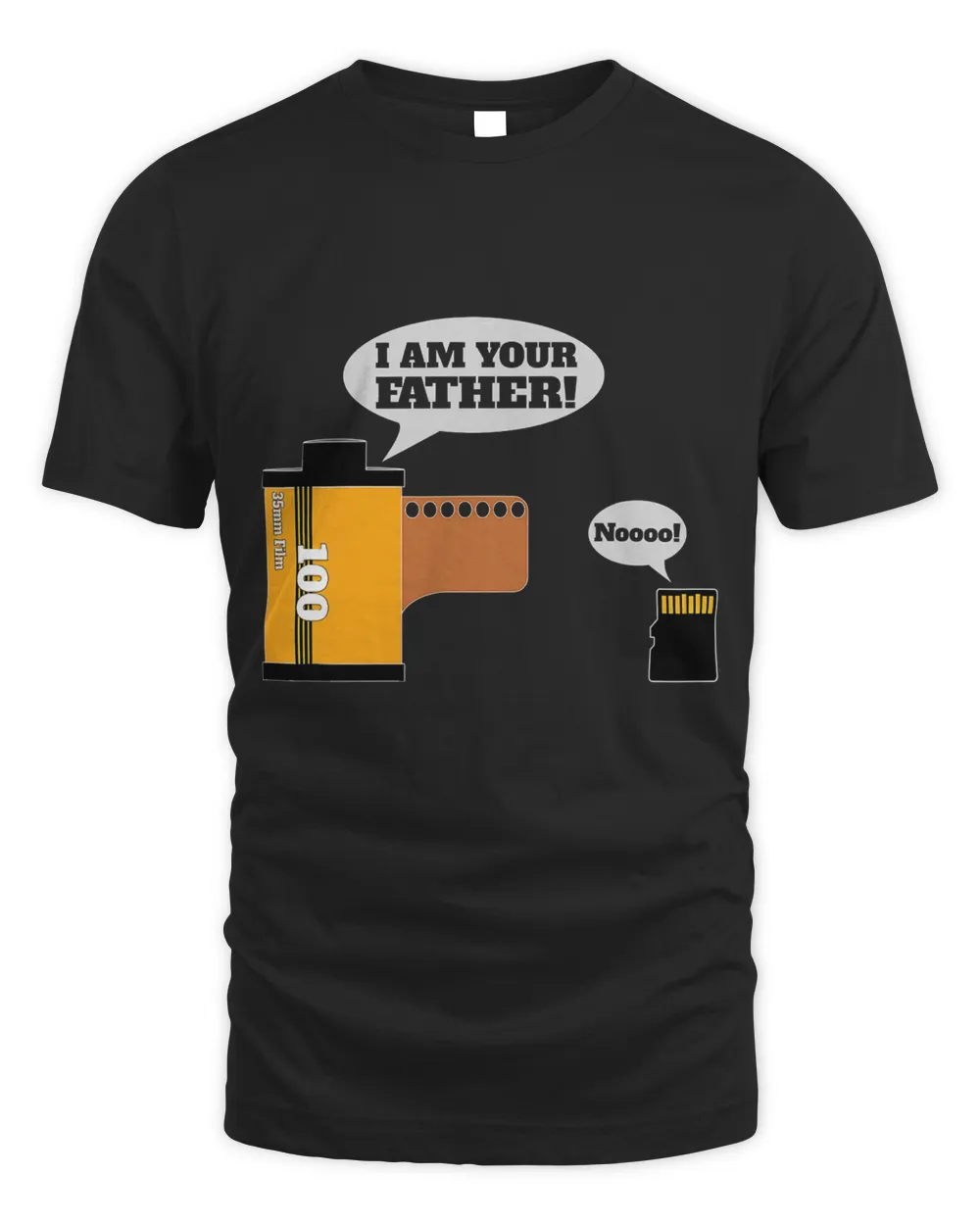 Funny Photography Shirt For Photographers Film And SD Card T-Shirt