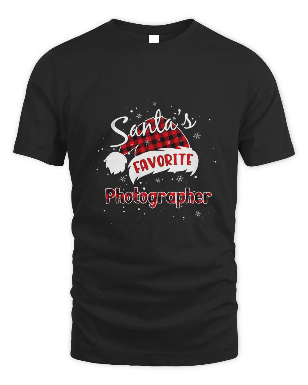 Funny Santa's Favorite Photographer Christmas Pajama T-Shirt