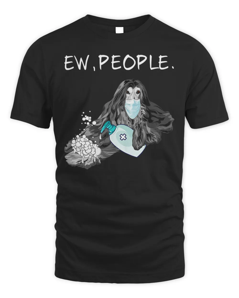 Funny Afghan Hound Ew People Dog Lover Gift T-Shirt