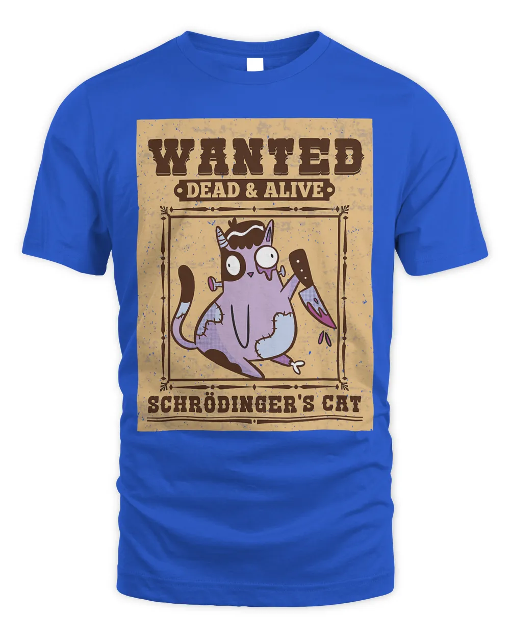 Wanted Dead & Alive Schrödingers Cat with Knife14