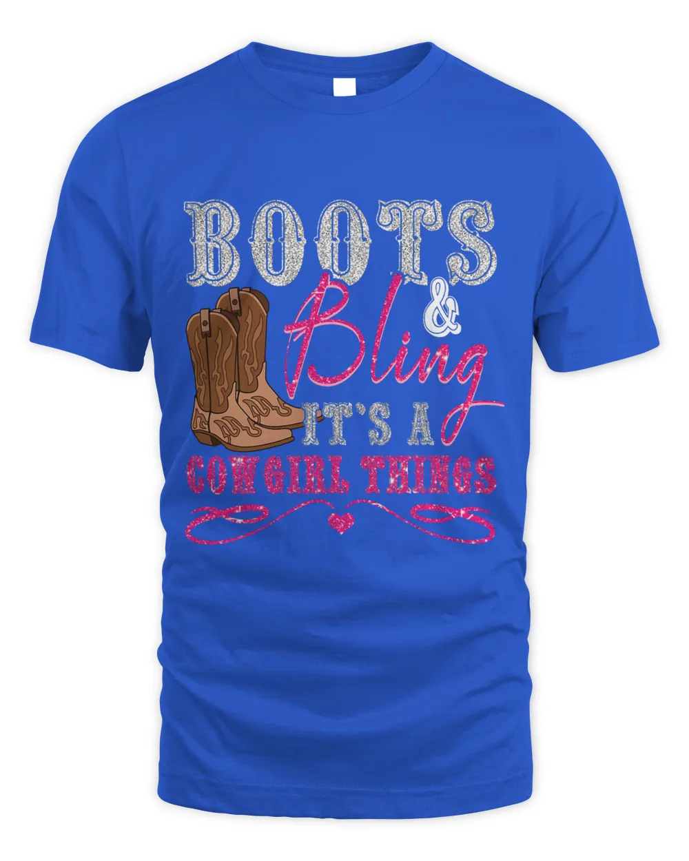 Funny Cowgirl Boots Bling Women Gift Cute Love Country Life (2)