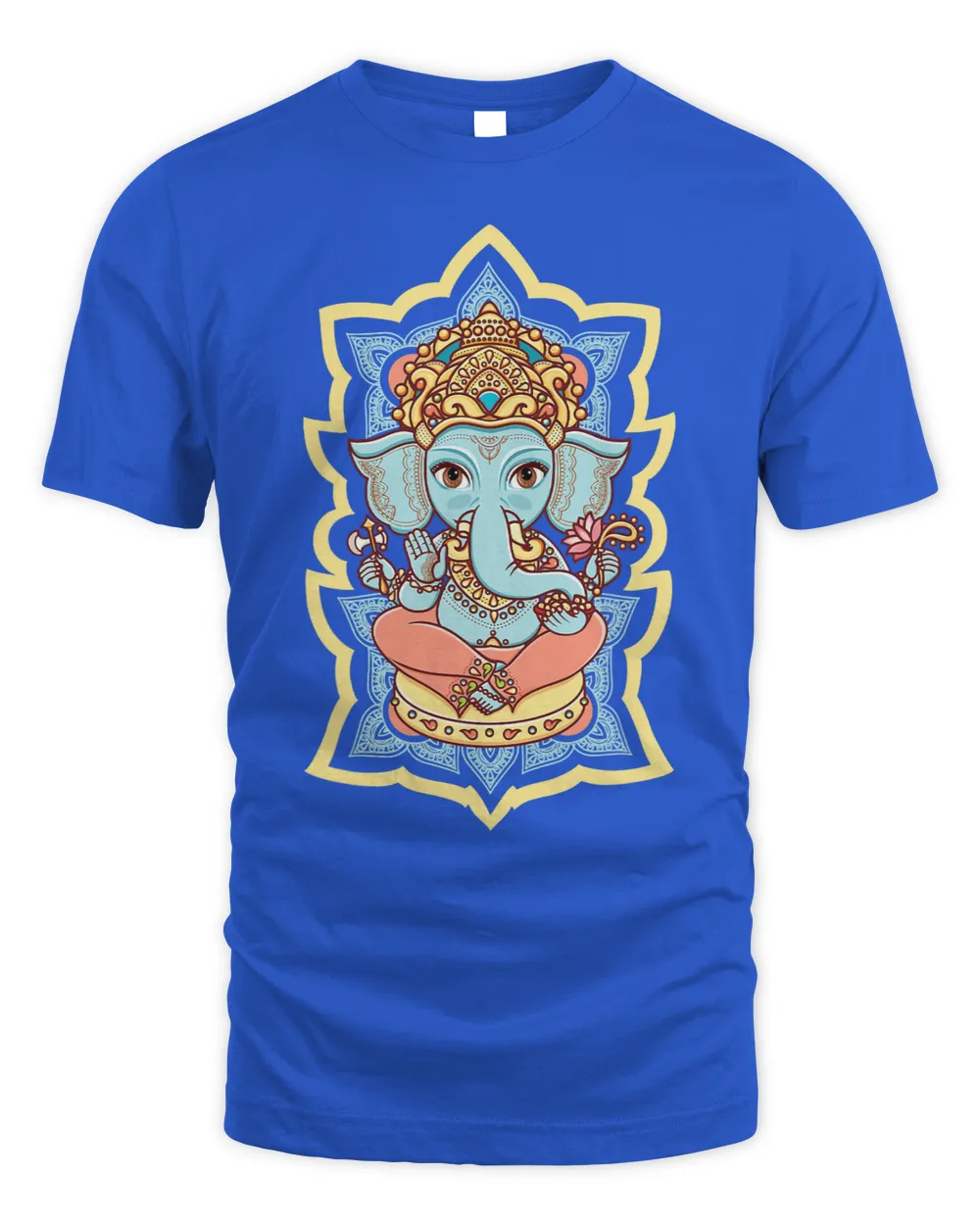 Ganesh Symbol Yoga Hindu Elephant Men Women Meditation