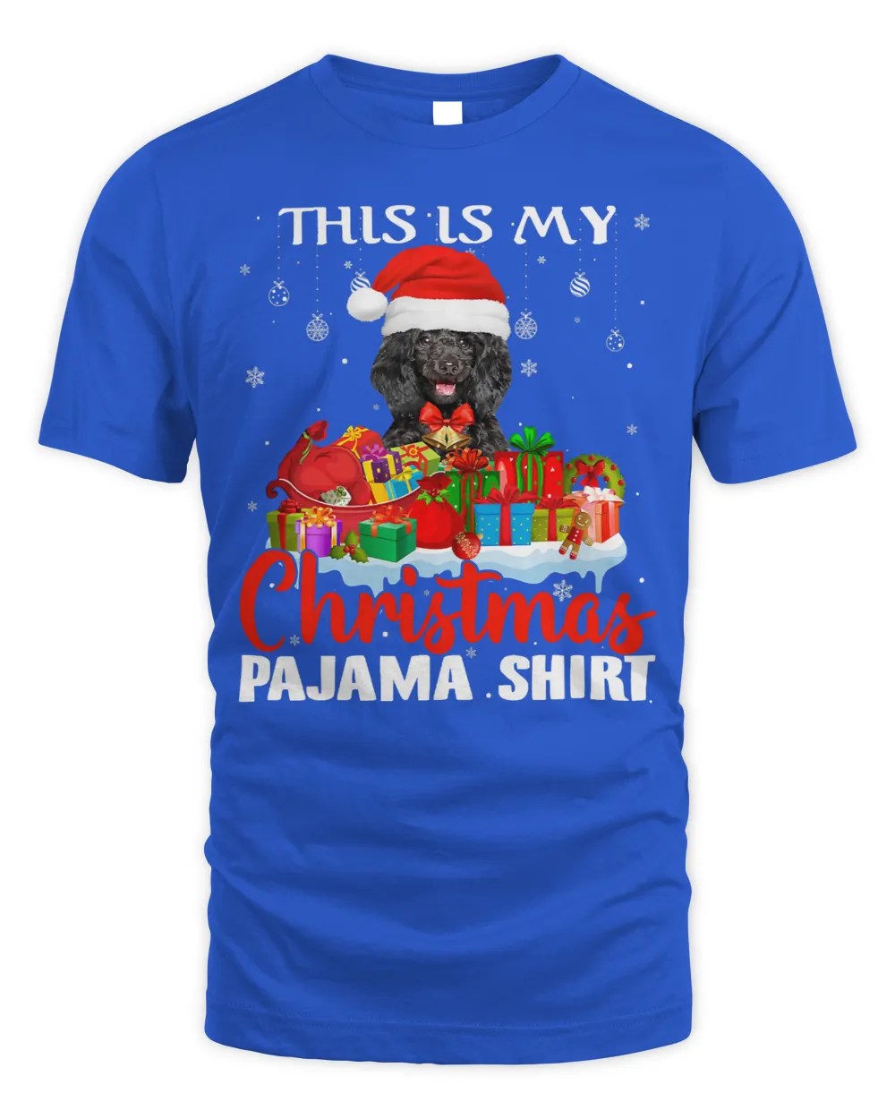 Poodles This Is My Christmas Pajama Poodle Dog 576 Poodle dog