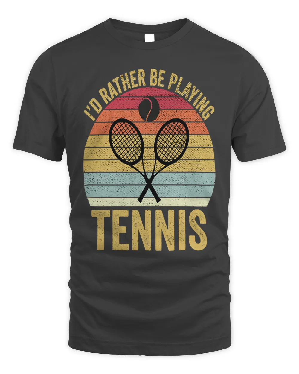 I'd rather be playing tennis racket