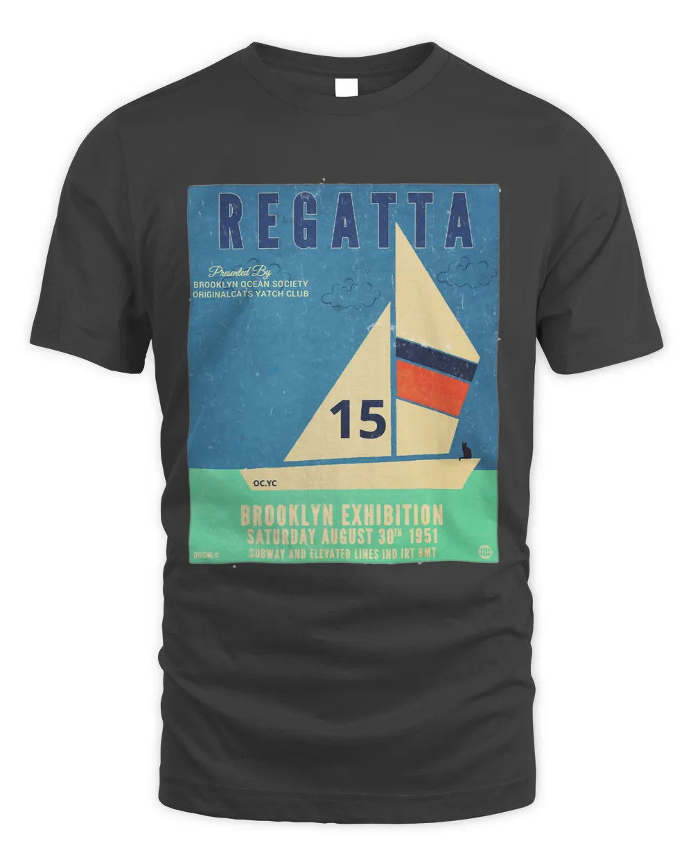 BROOKLYN REGATTA VINTAGE POSTER TEE