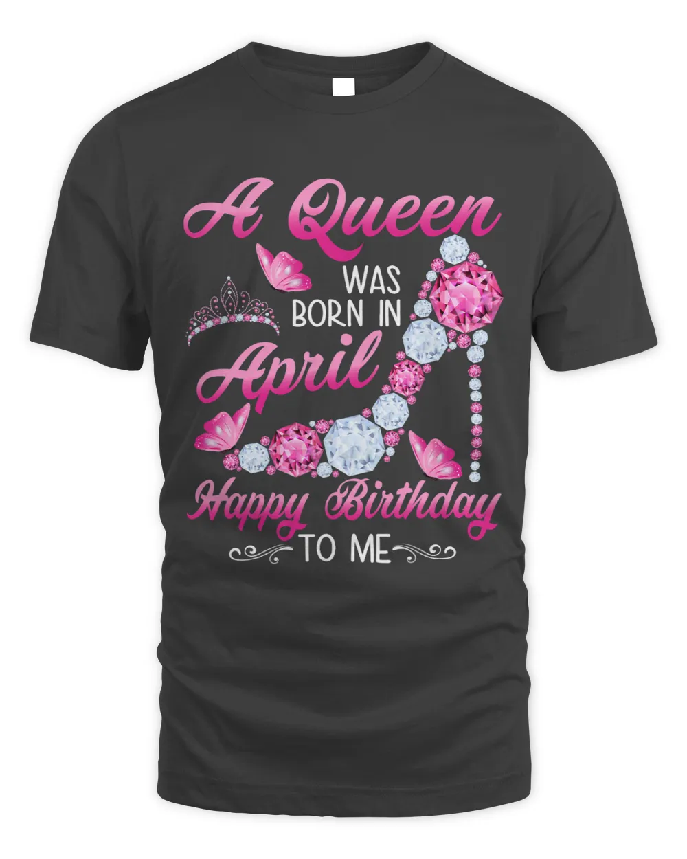 A Queen Was Born In April Birthday Costume For Women