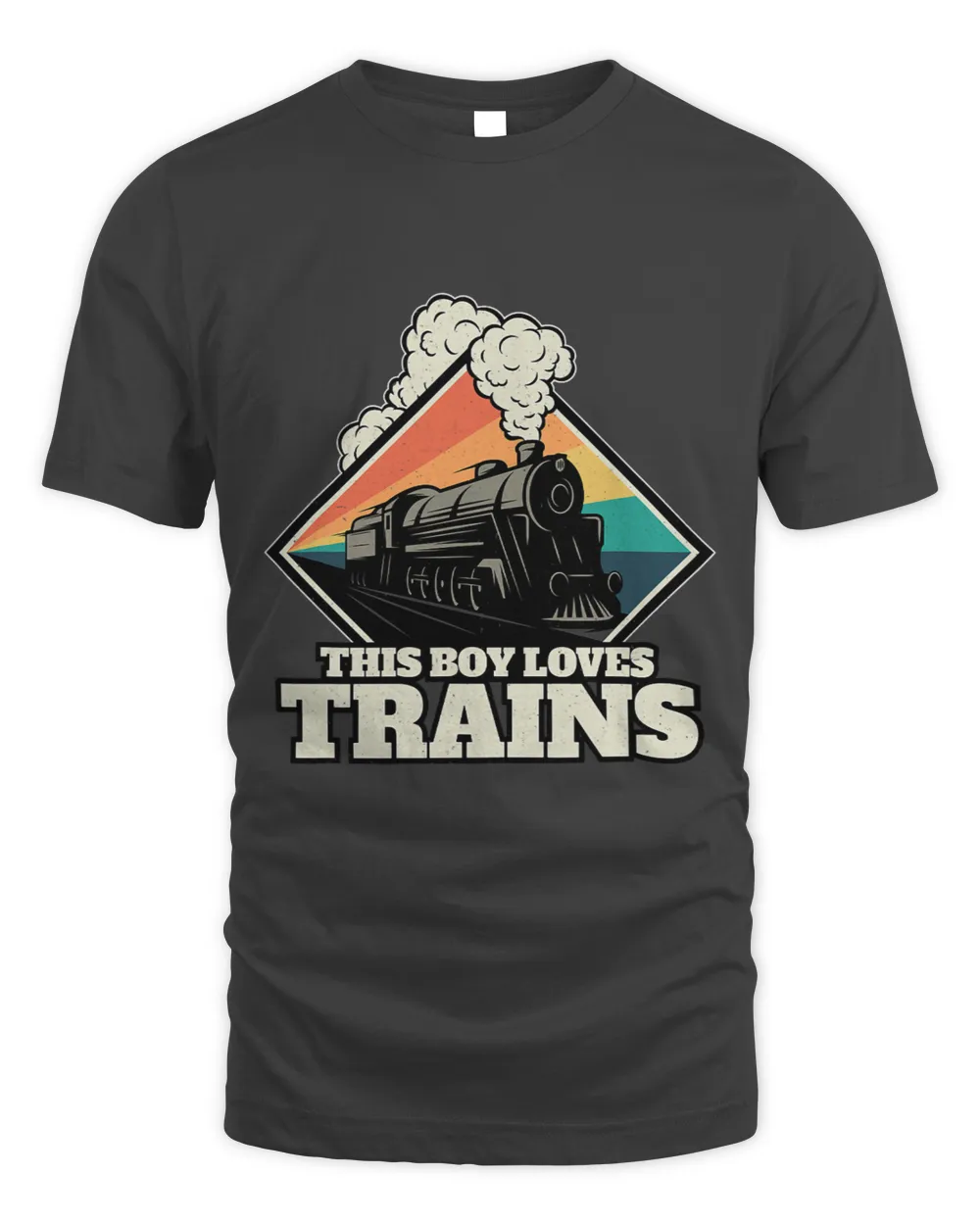 This Boy Loves Trains Funny Train and Railroad