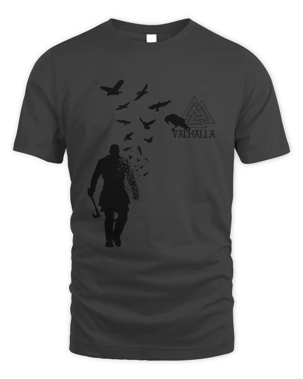 Viking Ragnar Lodbrok Valhalla Odin Ravens T-Shirt