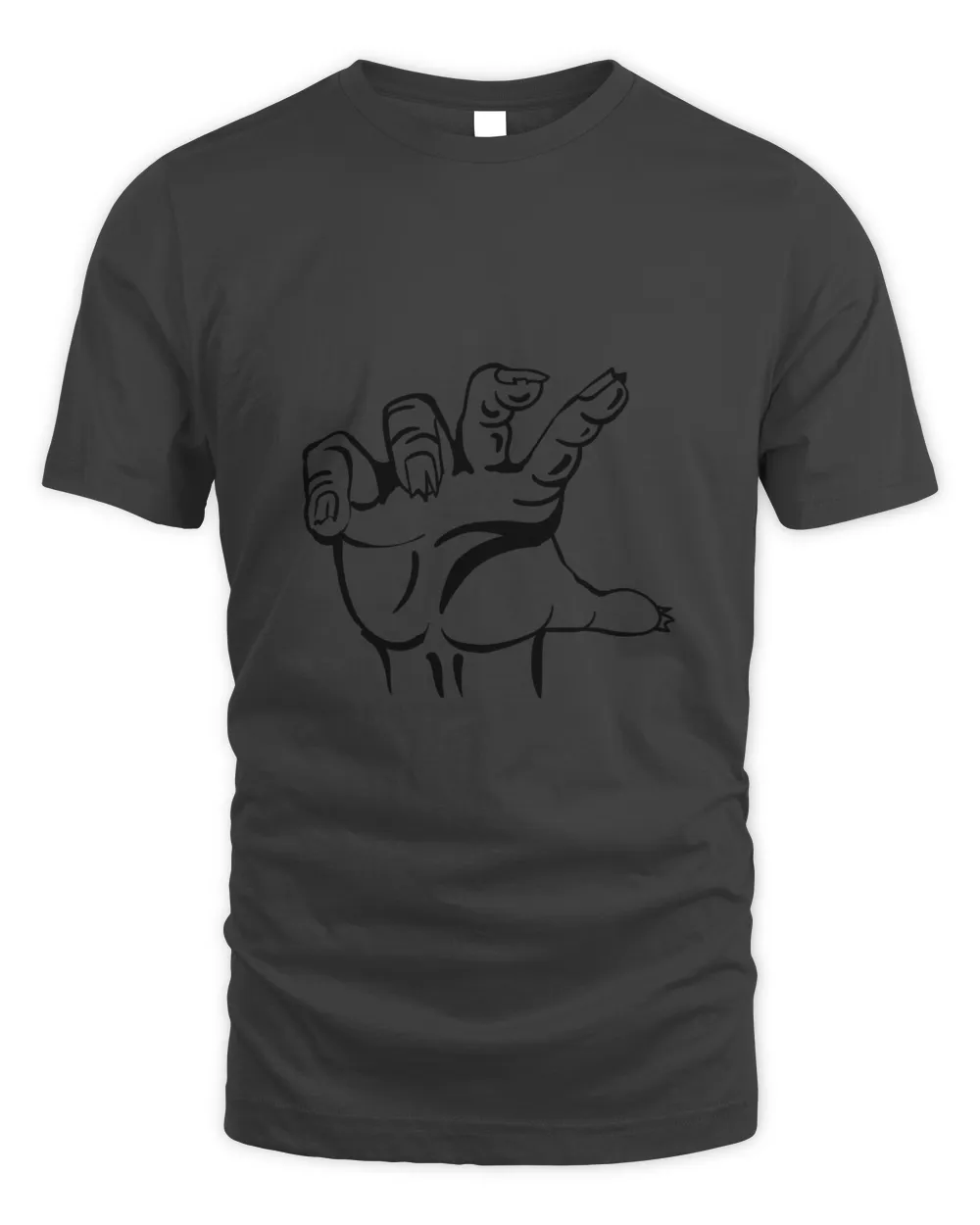 Zombie Hand black t shirt hoodie sweater