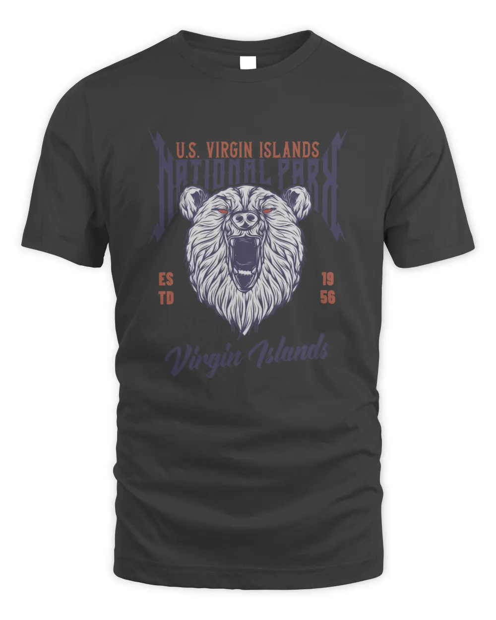 Vintage Virgin Islands National Park Virgin Island1232 T-Shirt