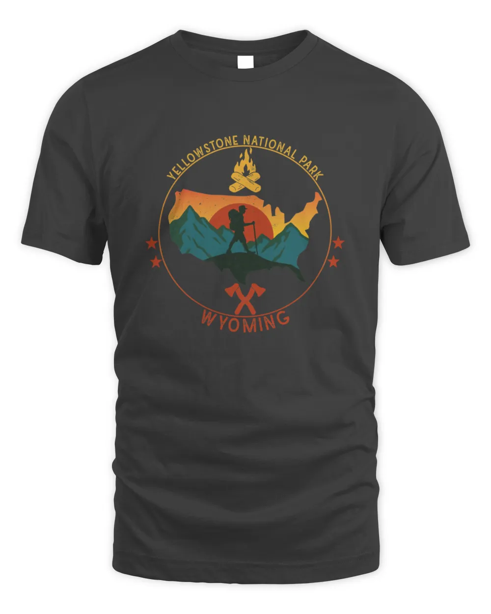 Vintage Yellowstone National Park Wyoming1599 T-Shirt